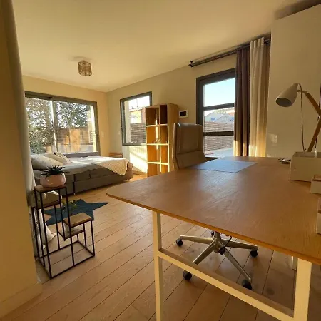 Glass And Wood Designer With Garden In Centertown Villa